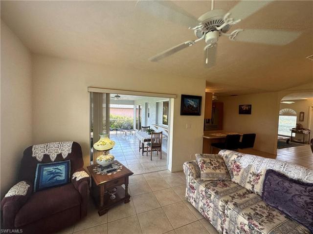 Family Room View of Lanai