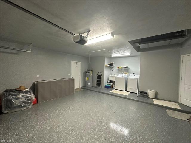 Laundry in Garage