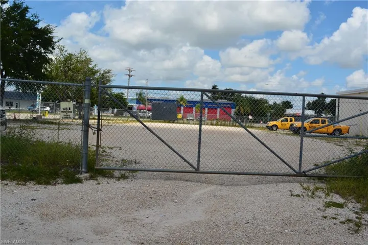 View of gate