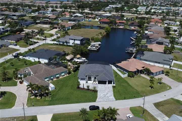 Oversized lot with extended driveway
