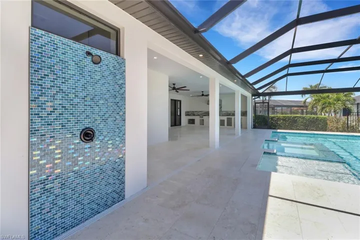 Pool Shower Area