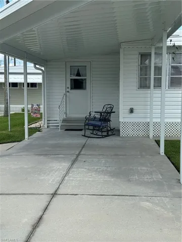 View of patio