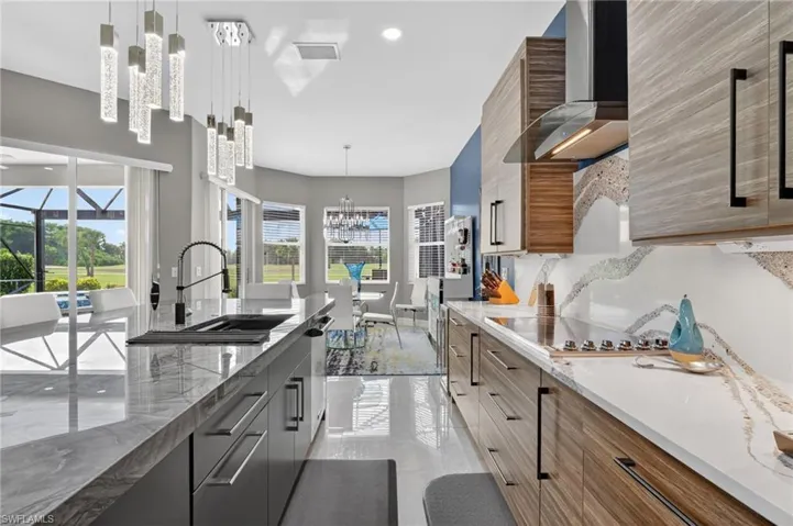 This stylish kitchen balances beauty and function