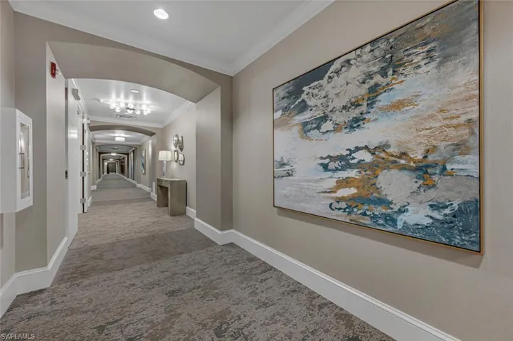 Hallway to the Unit