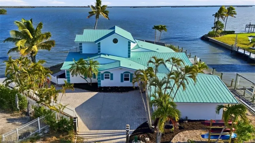 Bird's eye view of a nearby body of water- Virtually Edited Image