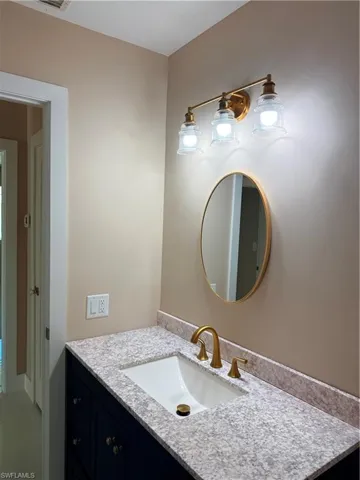 Guest Bathroom with vanity