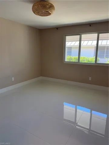 Primary bedroom with complete privacy room for kingsize bed and more