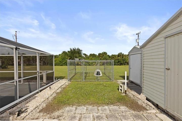 Fenced Dog Area