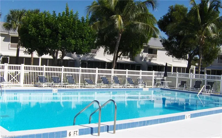 View of pool