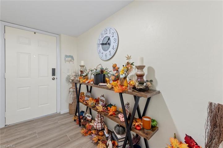 Front Furniture and furnishing belong to the condo owners and not included with sale of property