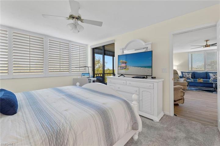 Master Bedroom View of Living Room