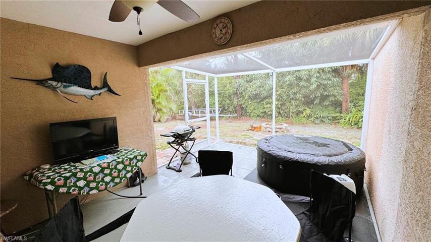 Extended, screened patio on 27603