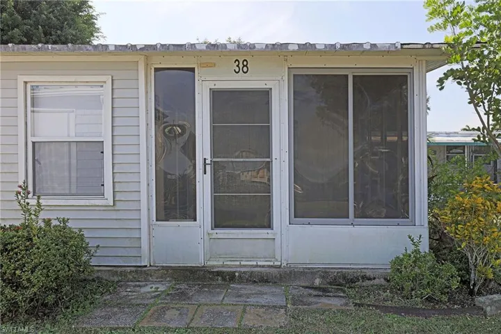 Entrance to property