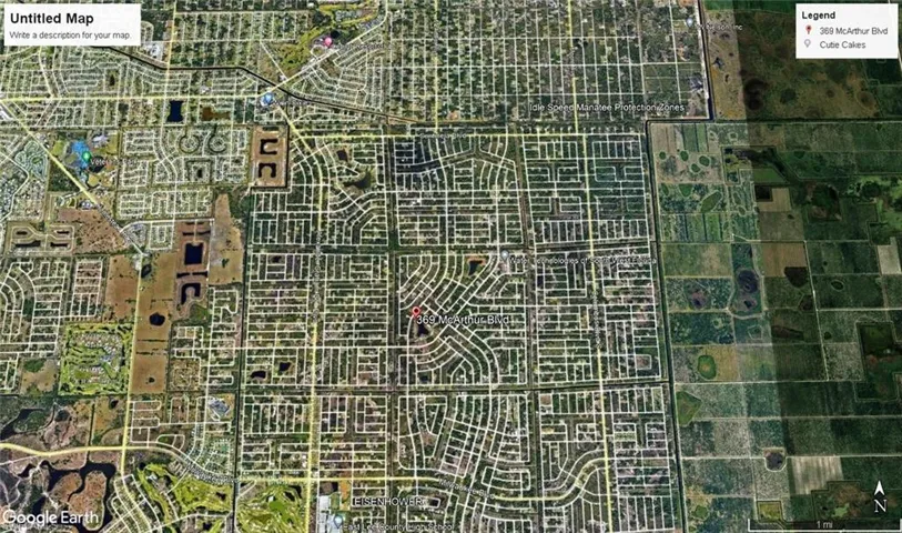 Aerial view for location