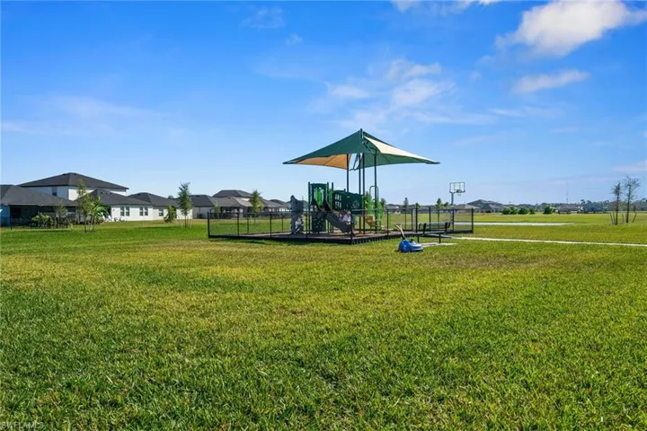 View of community playground
