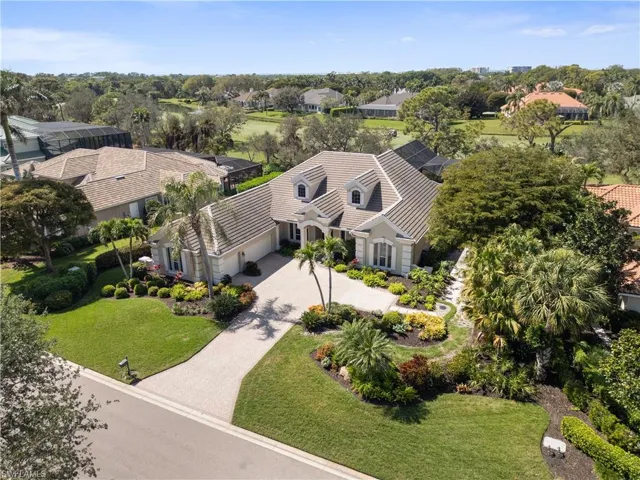 Three car garage and nicely landscaped