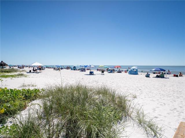 The beach is across the street.