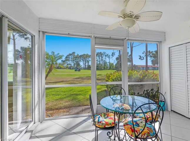 Screened In Lanai with Pulldown Shutters