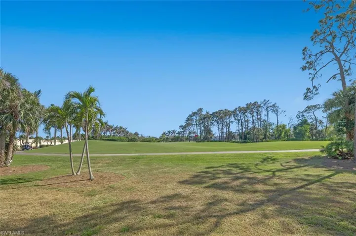 Golf Course View, Cart Path, and landscaped back yard