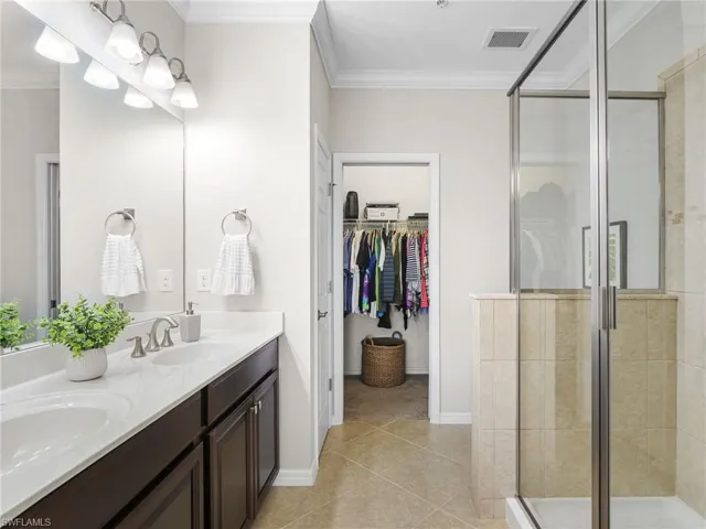 Primary Bathroom and Walk-In Closet