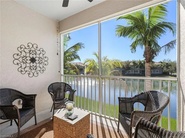 Screened Lanai with Lake View