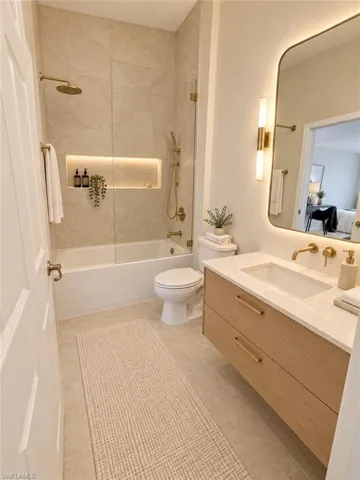 AI generated remodel suggestion for guest bathroom