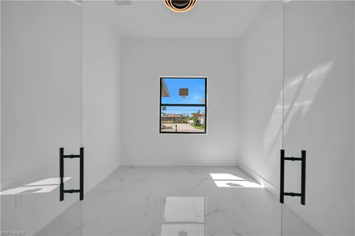 View of spare room
