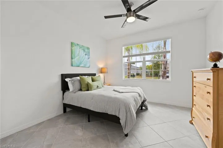 3rd bedroom with bathroom across the hall