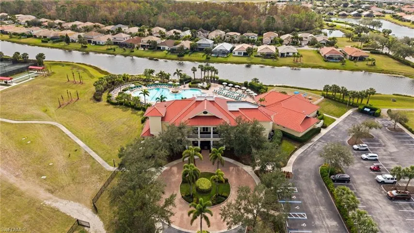 Town Center Front Aerial View