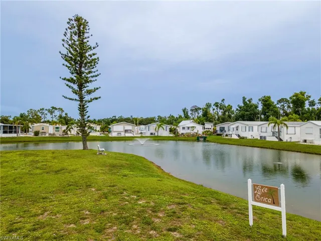 Water view with nearby suburban area