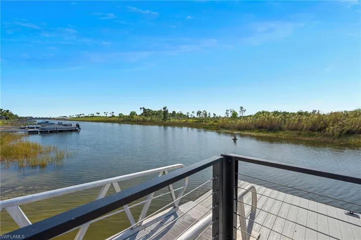 Dock Area with water view