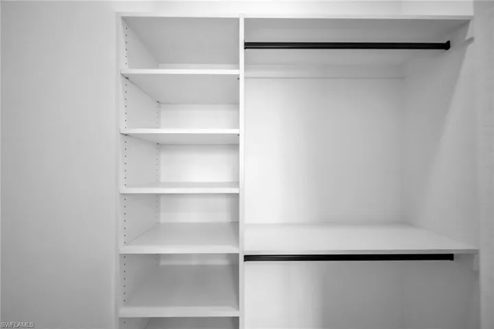 View of closet