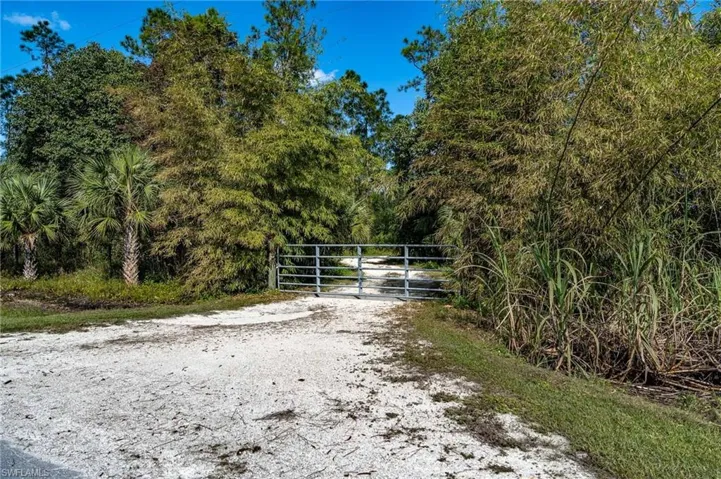 View of entrance