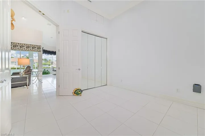 Bedroom 4 with large storage closet