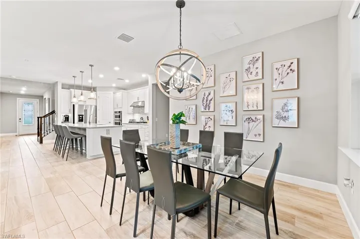 Dining area