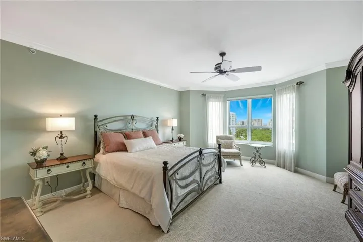 Spacious Owner's Suite with 2 XL Walk-in Closets, Both Custom-Fitted