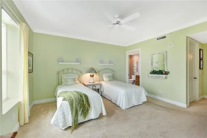 Generous Size Bedroom Suite with Walk-in Closet and Private Bath