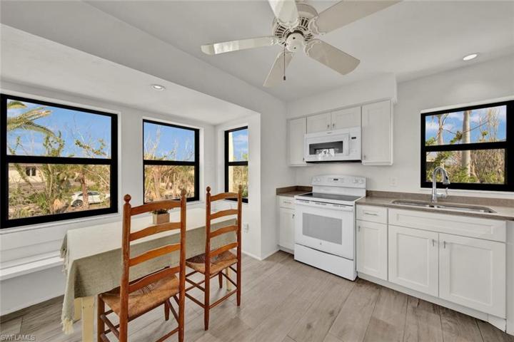 kitchen with bench