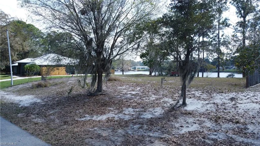 View of yard featuring a water view