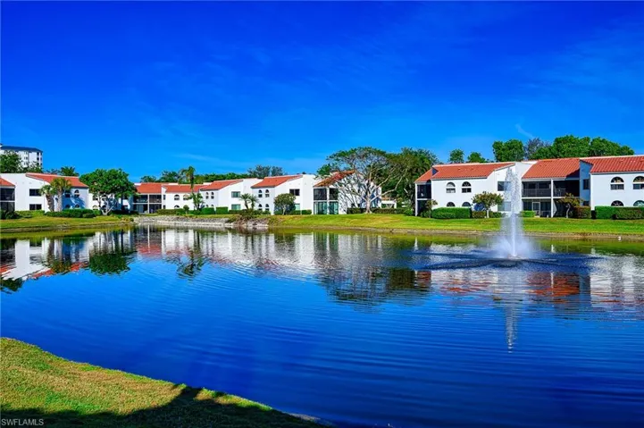 Water view with nearby suburban area
