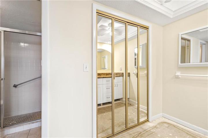 Primary closet