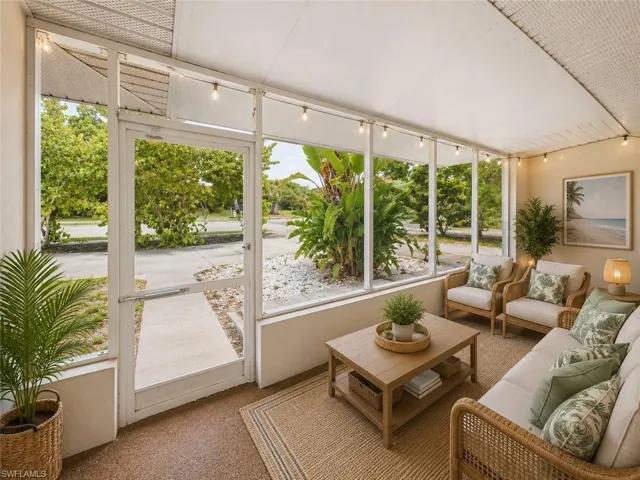Front Porch Virtually Staged