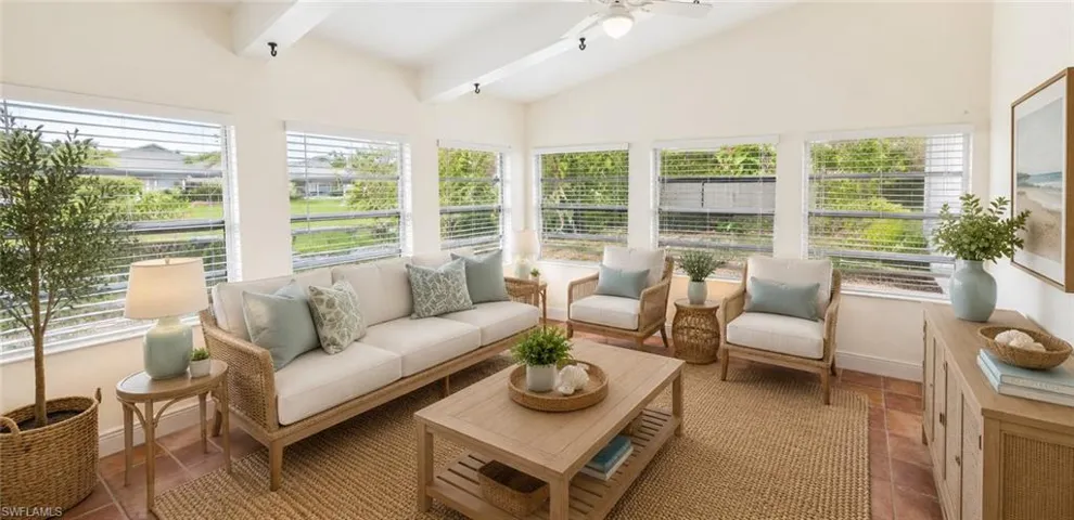 Florida Room Virtually Staged