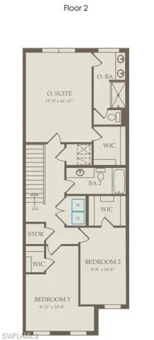 View of property floor plan second floor