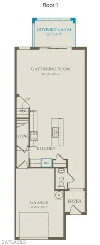 View of floor plan / First floor
