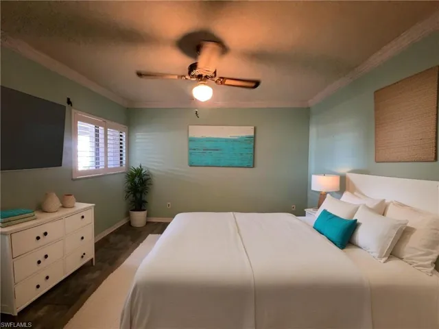BEDROOM 2 WITH PLANTATION SHUTTERS