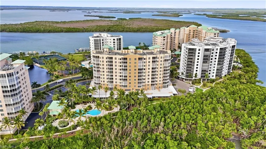 Aerial view of a large body of water - Virtually Edited Image