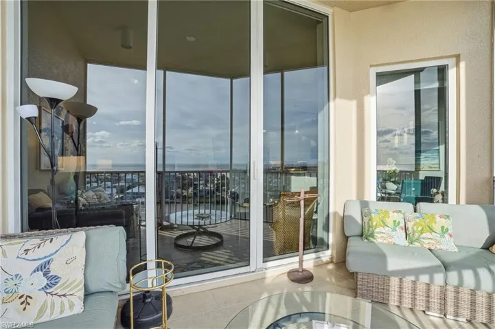 View of balcony - Virtually Edited Image
