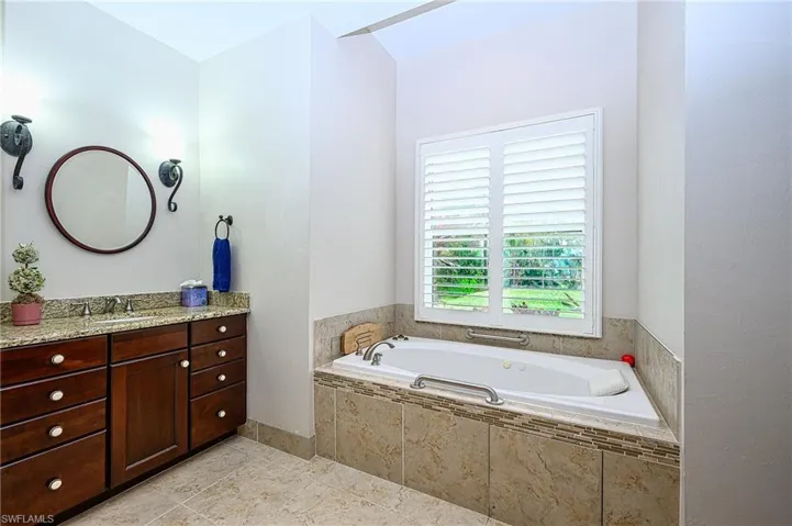 A second vanity