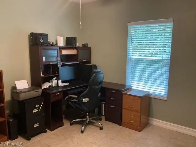 Third  bedroom being used as office.